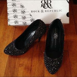 Rock & Republic Studded Heels